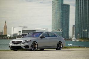 Mercedes-Benz S63 AMG on ADV.1 Wheels (ADV5.2 Track Spec CS) 2015 года